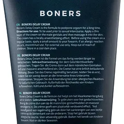 Крем пролонгатор Boners Delay Cream, 100 мл - мініатюра 4