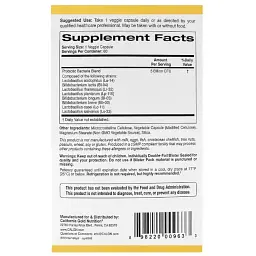 Пробіотики California Gold Nutrition LactoBif Probiotics 5 млрд КОЕ 60 овочевих капсул - мініатюра 2