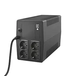 Trust Джерело безперебійного живлення Paxxon 1500VA UPS with 4 standard wall power outlets BLACK - мініатюра 2
