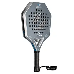 Ракетка для падел тенісу Stiga Racket 18K Cybershape 2V (2202-1722-03) - мініатюра 2
