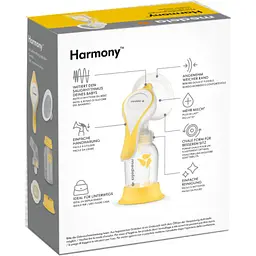 Молоковідсмоктувач Medela Harmony Manual 2-Phase Breastpump ручний (101041151) - мініатюра 3