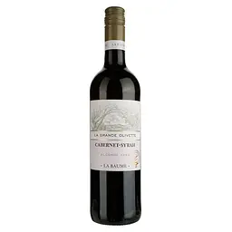 Вино Domaine De La Baume Grande Olivette Cabernet Syrah Alcogol free красное сладкое 0.75 л