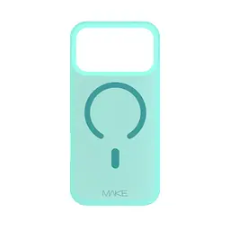 Чохол MAKE Apple iPhone 17 Pro Silicone Aura Magnet Cyan - мініатюра 4