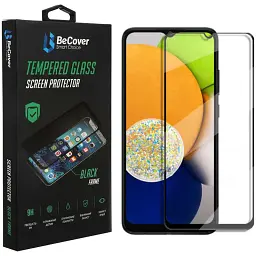 Захисне скло BeCover для Samsung Galaxy A13 5G SM-A136 Black (707319) - мініатюра 3