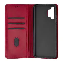 Чохол-книжка Premium Samsung A32 4G (A325) Dark Red - мініатюра 2