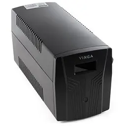 Пристрій безперебійного живлення Vinga LCD 800VA plastic case with USB (VPC-800PU) - мініатюра 9