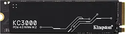 Накопичувач SSD Kingston KC3000 M.2 2280 PCIe 4.0 x4 NVMe 3D TLC 1024GB (SKC3000S/1024G)