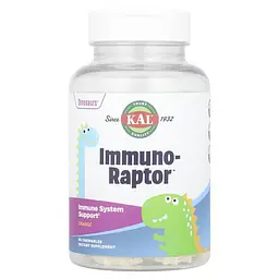 Детские комплексы для иммунитета Immuno-Raptor 60 жевательных таблеток Апельсин KAL vit0006069