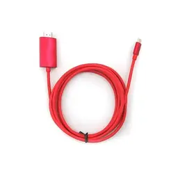 Кабель HDMI (M) - Type-C (M), 2 м, Red Extradigital teh0020760 - мініатюра 4