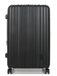 Валіза полікарбонат велика (L) Airtex 623 98л 76x49x29см Чорний (Black) - мініатюра 3