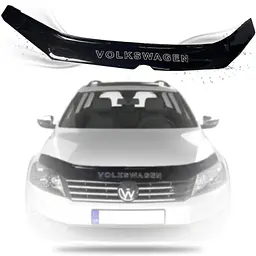 Дефлектор капоту мухобійка Volkswagen Passat B7 2010-2015 (Європа) Voron Glass