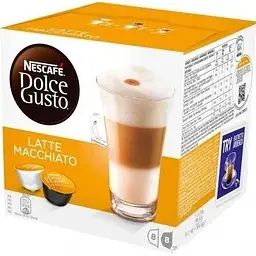 Кава в капсулах Nescafe Dolce Gusto Latte Macchiato 16 шт