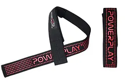 Лямки для тяги PowerPlay 7064 Чорно-Червоні (PP_7064_Black/Red) - мініатюра 4