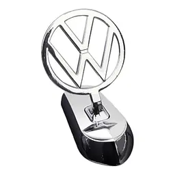 Емблема приціл Volkswagen метал Хром 85х38х68 мм на скотчі