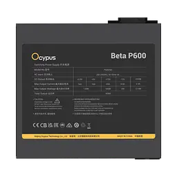 Блок живлення Ocypus Beta P600 600W (BETA-P600-N1HDBK024X-EU) - мініатюра 5