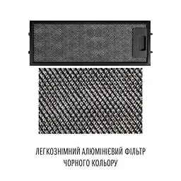 Витяжка повновбудована PERFELLI DESIGN FILINI 5 NW NERO SILENZIO - мініатюра 15