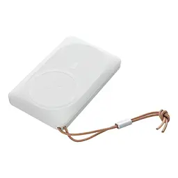 Зовнішній акумулятор VEGER 10000 mAh with wireless charging compatible with MagSafe PD QC3.0 2A 20W MagOn (VP1151 / W1151) white (VG-VP1151/W1151) - мініатюра 5
