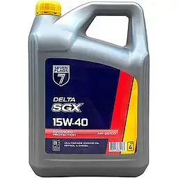 Олива моторна 7Flags Delta SGX 15W-40 API SG/CD 4 л (185133)