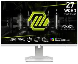 Монітор 27" MSI MAG 274QRFW QHD IPS 180Hz (MAG 274QRFW)