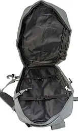 Рюкзак дорожний Live in style 40 л, 54x35x20 см, з відділенням для ноутбука, світло-сірий (4061461267032) - мініатюра 8