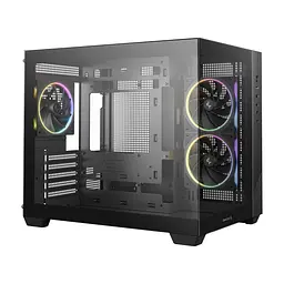 Корпус для ПК Deepcool CG330 3F Black (R-CG330-BKNGM3-G) - мініатюра 10