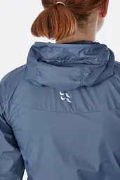 Куртка Rab Vital Windshell Hoody Women's 14 Сірий-Блакитний - мініатюра 6