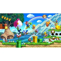 Гра New Super Mario Bros. U Deluxe (російські субтитри) (Nintendo Switch) - мініатюра 2