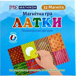 Пазл Магнікон Геометричні фігури (MK-M-01)