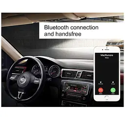 Автомагнітола RGB Technology 5258BT F-157 Bluetooth USB TF AUX Радіо 60Wx4, 7 кольорів підсвічування чорна - мініатюра 9