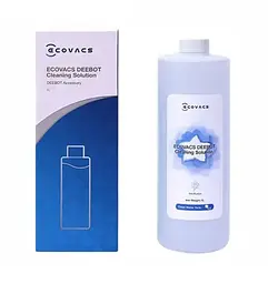 Миючий засіб рідина Ecovacs ( Оригінал ) для робот пилососів, ручних пилососів 1000 мл. - мініатюра 2