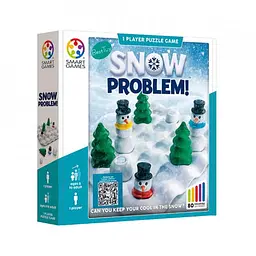 Настільна гра Smart Снігові задачки (Snow Problem) + QR-код на укр. правила (SG095)