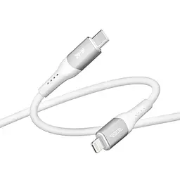 Кабель для подзарядки USB Ridea RC-US42 UltraStrong Type-C to Lightning 30W 10V/3A 1.2 м Белый - миниатюра 6