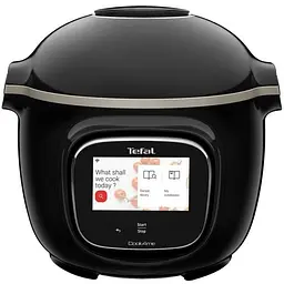 Мультиварка-скороварка Tefal Cook4me Touch 1600 Вт чорна (CY912830) - мініатюра 3