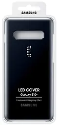 Чохол оригінальний LED Cover EF-KG975CBEGRU для Samsung Galaxy S10 Plus (6.4") Black - мініатюра 5