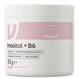 Інозитол 40:1 з вітаміном B6 OstroVit Inositol + B6, 150 грам