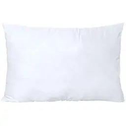 Подушка HOMEFORT силіконізоване волокно "White" мiкрофiбра, блискавка, біла р.70*70