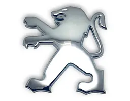 Емблема Peugeot Хром 74х82 мм (на скотчі) 14010341VD - мініатюра 4