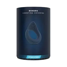 Віброкільце Boners Vibrating Cock Ring, 8.5 см (синій) - мініатюра 11