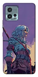 TPU чохол Demsky The witcher ciri для Motorola Moto G72