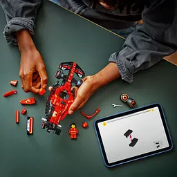 Конструктор LEGO Speed Champions Автомобіль для перегонів F1 Ferrari SF-24, 275 деталей (77242) - мініатюра 6