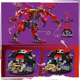 Конструктор LEGO Ninjago Громовержець Дракон Хаосу 668 деталей (71832) - мініатюра 4