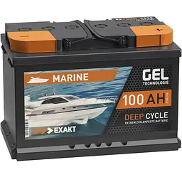 Акумулятор гелевий EXAKT 100Аh / 12V GEL - мініатюра 2