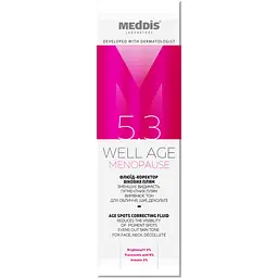 Флюїд-коректор вікових плям Well Age Menopause Meddis 30 мл - мініатюра 2