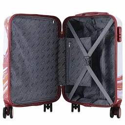 Валіза Semi Line 20" S White/Red Print (T5654-1) - мініатюра 5