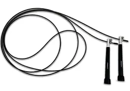 Швидкісна скакалка EasyFit Speed Cable Rope 3 м зі сталевим тросом чорна - мініатюра 3