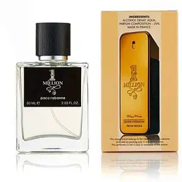Туалетна вода для чоловіків BEST CHOICE 60мл РЕПЛИКА чол Paco rabanne One million