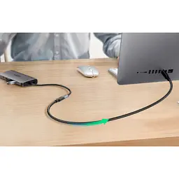 Дата кабель USB-C to USB-C 1.0m USB 3.1Gen2 100W US353 Black Ugreen (10387) - мініатюра 10