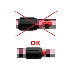Тростина телескопічна MQ Perfect MQ525 Tartan Rosa - Derby Nero - мініатюра 3