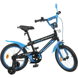 Велосипед дитячий Profi 16 дюймів синій 223155 - мініатюра 1
