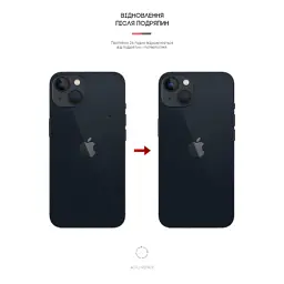 Плівка захисна Armorstandart back side Apple iPhone 13 Carbone (ARM61056) - миниатюра 3